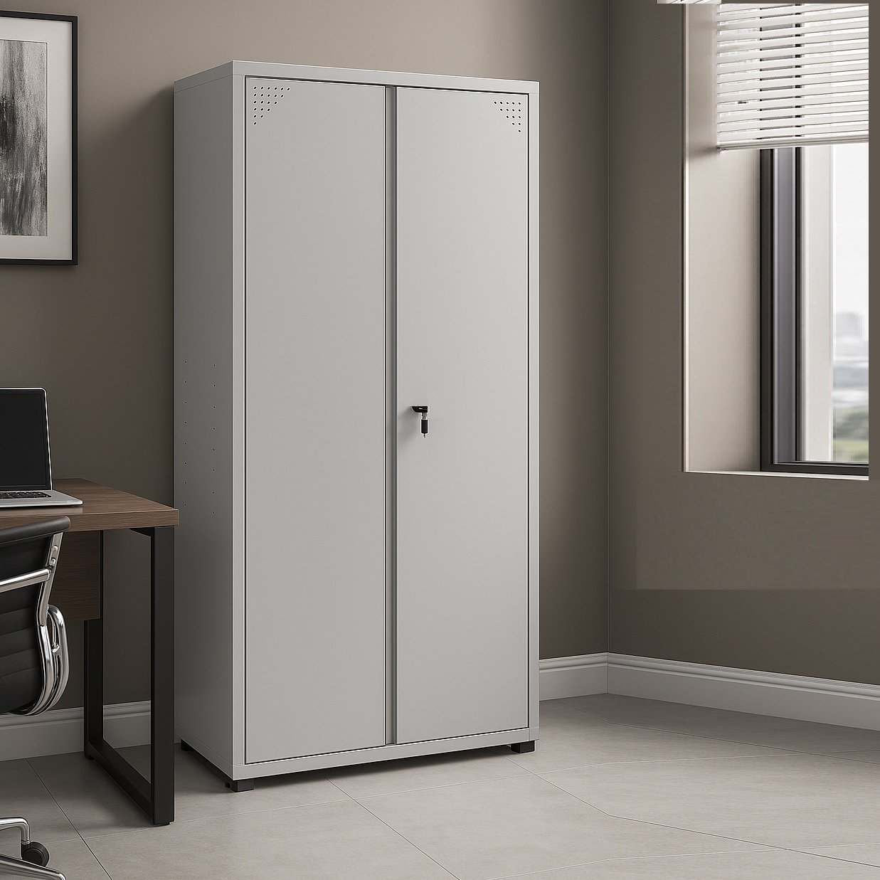 armario de aço para escritorio